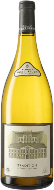 65,95 € Envío gratis | Vino blanco Schloss Gobelsburg Tradition I.G. Kamptal Kamptal Austria Grüner Veltliner Botella Magnum 1,5 L