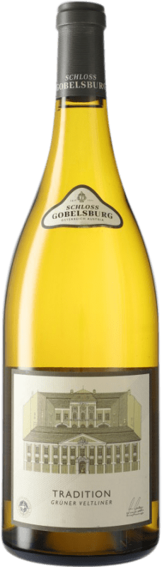 62,95 € Free Shipping | White wine Schloss Gobelsburg Tradition I.G. Kamptal Kamptal Austria Grüner Veltliner Magnum Bottle 1,5 L