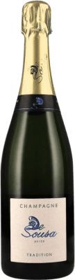 71,95 € Free Shipping | White sparkling De Sousa Tradition Brut A.O.C. Champagne Champagne France Pinot Black, Chardonnay, Pinot Meunier Bottle 75 cl