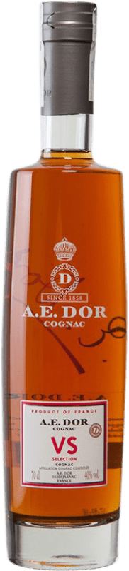 53,95 € Spedizione Gratuita | Vino fortificato A.E. DOR V.S. A.O.C. Cognac Francia Bottiglia 75 cl