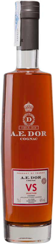 45,95 € 免费送货 | 科涅克白兰地 A.E. DOR V.S. A.O.C. Cognac 法国 瓶子 70 cl