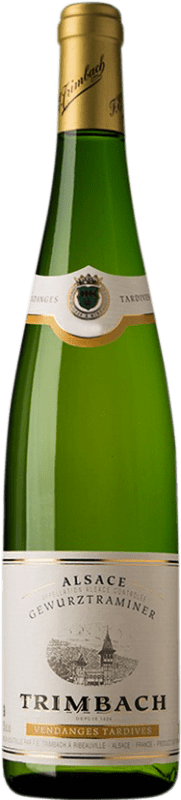 76,95 € 免费送货 | 白酒 Trimbach V.T. A.O.C. Alsace 阿尔萨斯 法国 Gewürztraminer 瓶子 75 cl