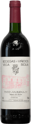 184,95 € Envio grátis | Vinho tinto Vega Sicilia Valbuena 5º Año 1989 D.O. Ribera del Duero Castela e Leão Espanha Tempranillo, Merlot, Malbec Garrafa 75 cl