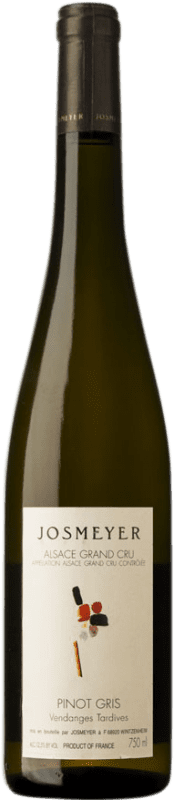 101,95 € Spedizione Gratuita | Vino bianco Josmeyer Vendange Tardive 1990 A.O.C. Alsace Alsazia Francia Pinot Grigio Bottiglia Medium 50 cl