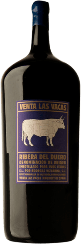 5 315,95 € 免费送货 | 红酒 Vizcarra Venta las Vacas D.O. Ribera del Duero 卡斯蒂利亚莱昂 西班牙 Tempranillo 瓶子 Goliath 27 L