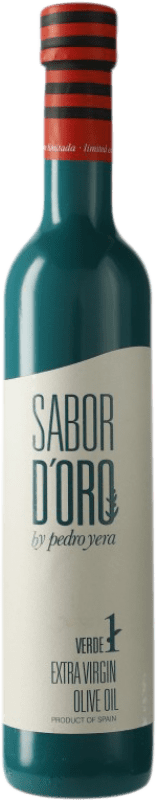 29,95 € Envio grátis | Azeite de Oliva Sabor d'Oro by Pedro Yera Verde Espanha Garrafa Medium 50 cl