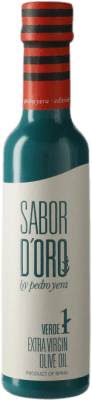 18,95 € Spedizione Gratuita | Olio d'Oliva Sabor d'Oro by Pedro Yera Verde Spagna Piccola Bottiglia 25 cl