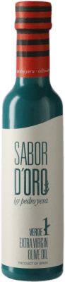 18,95 € Бесплатная доставка | Оливковое масло Sabor d'Oro by Pedro Yera Verde Испания Маленькая бутылка 25 cl