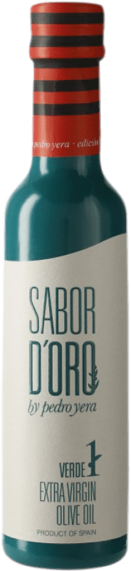 14,95 € Бесплатная доставка | Оливковое масло Sabor d'Oro by Pedro Yera Verde Испания Маленькая бутылка 25 cl