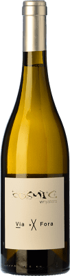 24,95 € Spedizione Gratuita | Vino bianco Còsmic Via Fora D.O. Penedès Catalogna Spagna Macabeo Biologico Bottiglia 75 cl