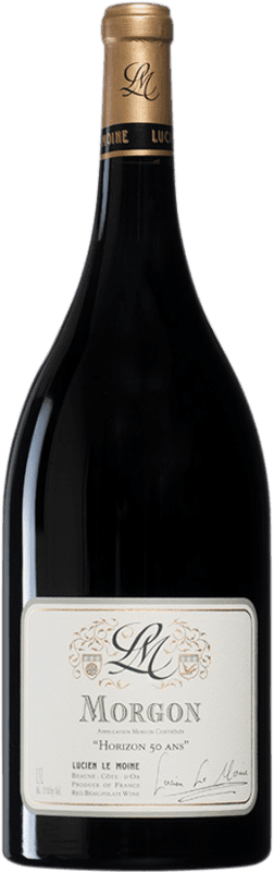 207,95 € Envio grátis | Vinho tinto Lucien Le Moine Village Horizon 50 Ans A.O.C. Morgon Borgonha França Gamay Garrafa Magnum 1,5 L