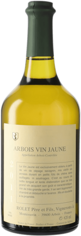 53,95 € 免费送货 | 加强葡萄酒 Domaine Rolet Jaune — 黄色 A.O.C. Arbois 法国 Savagnin — 萨瓦尼安 62 cl