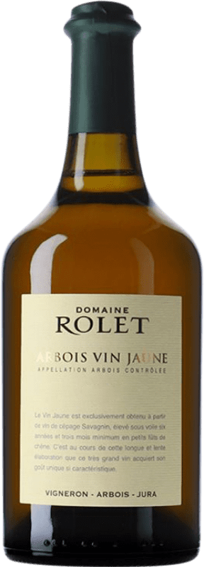 84,95 € Envío gratis | Vino Generoso Fortificado Domaine Rolet Jaune — Amarillo A.O.C. Arbois Francia Savagnin 62 cl