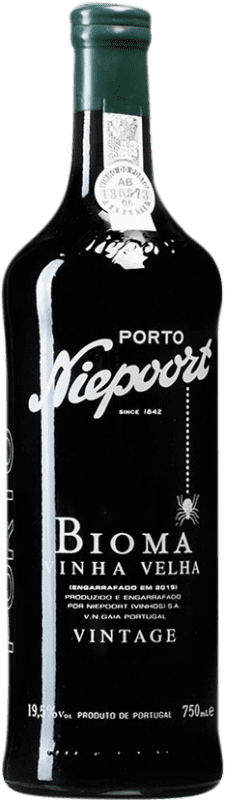 105,95 € 免费送货 | 红酒 Niepoort Vintage Bioma Vinha Velha I.G. Porto 波尔图 葡萄牙 Touriga Franca, Touriga Nacional, Tinta Roriz 瓶子 75 cl