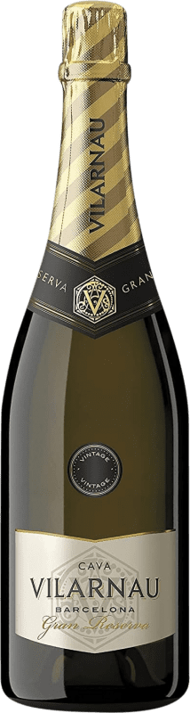 69,95 € 送料無料 | 白スパークリングワイン Vilarnau Vintage グランド・リザーブ D.O. Cava スペイン ボトル 75 cl
