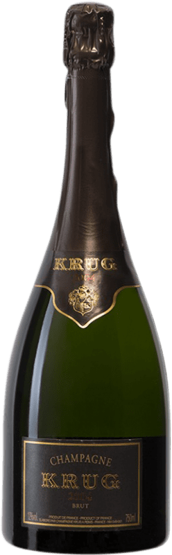281,95 € Envio grátis | Espumante branco Krug Vintage A.O.C. Champagne Champagne França Pinot Preto, Chardonnay, Pinot Meunier Garrafa 75 cl
