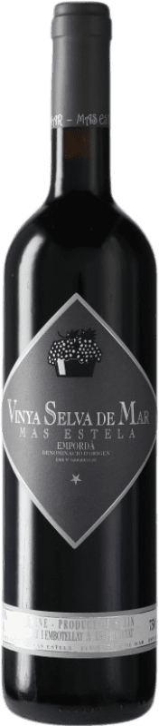 19,95 € Free Shipping | Red wine Mas Estela Vinya Selva De Mar D.O. Empordà Catalonia Spain Syrah, Grenache, Carignan Bottle 75 cl