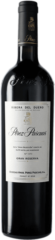 315,95 € 免费送货 | 红酒 Hermanos Pérez Pascuas Viña Pedrosa Gran Selección D.O. Ribera del Duero 卡斯蒂利亚莱昂 西班牙 Tempranillo 瓶子 75 cl