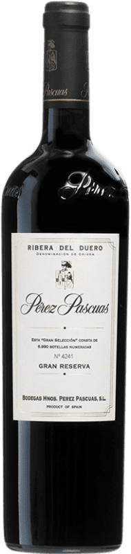 236,95 € 免费送货 | 红酒 Pérez Pascuas Viña Pedrosa Gran Selección D.O. Ribera del Duero 卡斯蒂利亚莱昂 西班牙 Tempranillo 瓶子 75 cl