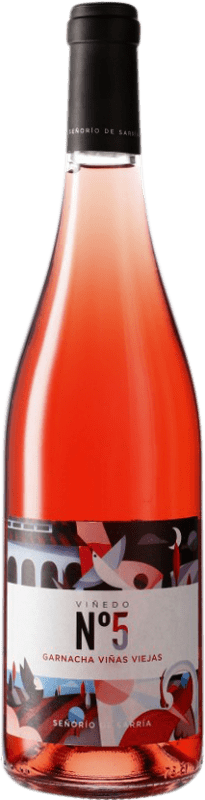 8,95 € Kostenloser Versand | Roséwein Señorío de Sarría Viñedo Nº 5 D.O. Navarra Navarra Spanien Grenache Flasche 75 cl
