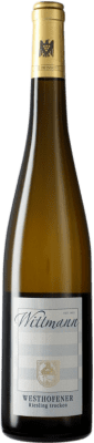 26,95 € 免费送货 | 白酒 Wittmann Westhofener Q.b.A. Rheinhessen 德国 Riesling 瓶子 75 cl