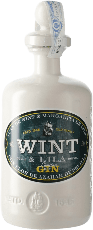 24,95 € Free Shipping | Gin Casalbor Wint & Lila Andalusia Spain Bottle 70 cl