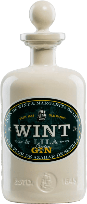 24,95 € Envío gratis | Ginebra Gin Casalbor Wint & Lila Andalucía España 70 cl Flor de Azahar