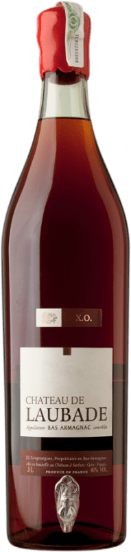 639,95 € Free Shipping | Armagnac Château de Laubade XO Extra Old I.G.P. Bas Armagnac France Jéroboam-Double Magnum Bottle 3 L
