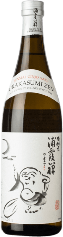 46,95 € 免费送货 | 清酒 Urakasumi Saura Zen 日本 瓶子 72 cl