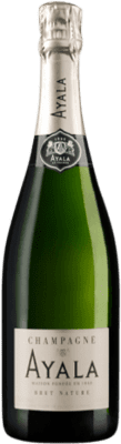 121,95 € 送料無料 | 白スパークリングワイン Maison Ayala ブルットの自然 A.O.C. Champagne シャンパン フランス Pinot Black, Chardonnay, Pinot Meunier マグナムボトル 1,5 L