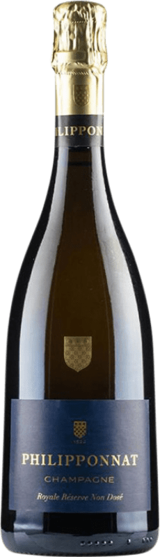 69,95 € Kostenloser Versand | Weißer Sekt Philipponnat Royale Réserve Non Dosé Reserve A.O.C. Champagne Champagner Frankreich Spätburgunder, Chardonnay, Pinot Meunier Flasche 75 cl