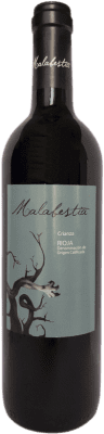6,95 € Бесплатная доставка | Красное вино La Rodetta Malabestia старения D.O.Ca. Rioja Ла-Риоха Испания Tempranillo бутылка 75 cl