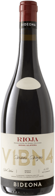 31,95 € Envio grátis | Vinho tinto Península Bideona V1BN4 Villabuena D.O.Ca. Rioja La Rioja Espanha Tempranillo Garrafa 75 cl