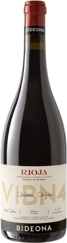 35,95 € Envio grátis | Vinho tinto Península Bideona V1BN4 Villabuena D.O.Ca. Rioja La Rioja Espanha Tempranillo Garrafa 75 cl