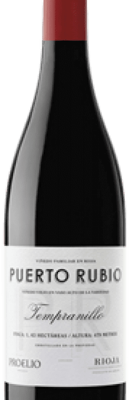 64,95 € Envoi gratuit | Vin rouge Proelio Puerto Rubio D.O.Ca. Rioja La Rioja Espagne Tempranillo Bouteille 75 cl
