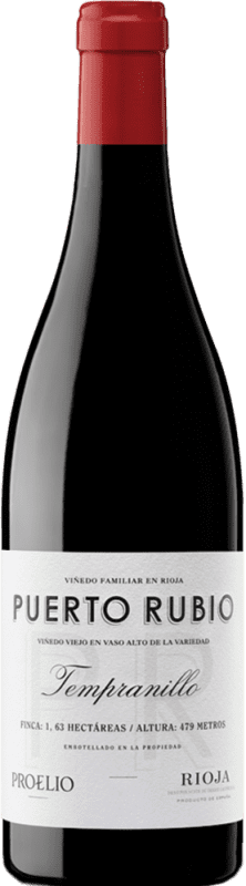 67,95 € Free Shipping | Red wine Proelio Puerto Rubio D.O.Ca. Rioja The Rioja Spain Tempranillo Bottle 75 cl