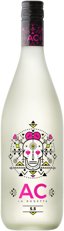 8,95 € 送料無料 | 白のスパークリングワイン La Rodetta AC 5.5 Frizzante D.O.Ca. Rioja ラ・リオハ スペイン Viura, Muscat ボトル 75 cl