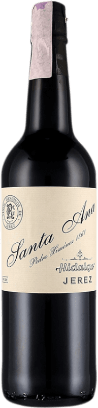 313,95 € Envio grátis | Vinho fortificado Emilio Hidalgo Santa Ana 1861 Madera D.O. Jerez-Xérès-Sherry Andaluzia Espanha Pedro Ximénez Garrafa 75 cl