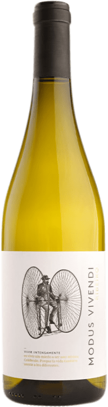 16,95 € 免费送货 | 白酒 Viña Costeira Modus Vivendi D.O. Ribeiro 加利西亚 西班牙 Loureiro, Treixadura, Albariño 瓶子 75 cl