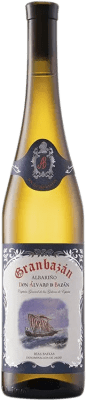 32,95 € Envío gratis | Vino blanco Agro de Bazán Granbazán Don Álvaro D.O. Rías Baixas Galicia España Albariño Botella 75 cl