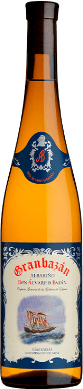48,95 € Envoi gratuit | Vin Blanc Agro de Bazán Granbazán Don Álvaro D.O. Rías Baixas Galice Espagne Albariño — Albarinho 75 cl