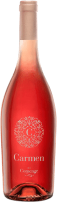 21,95 € 免费送货 | 玫瑰酒 Comenge Carmen D.O. Ribera del Duero 卡斯蒂利亚莱昂 西班牙 Albillo 瓶子 75 cl