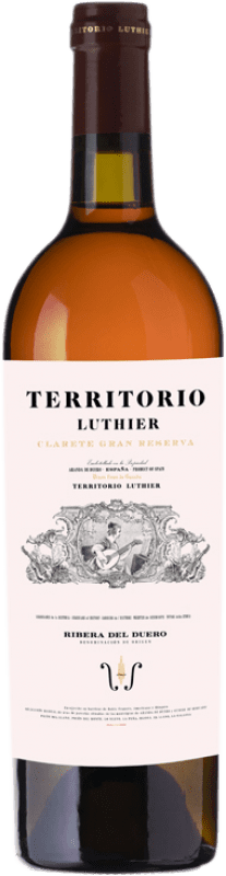 117,95 € 免费送货 | 玫瑰酒 Territorio Luthier Clarete 大储备 D.O. Ribera del Duero 卡斯蒂利亚莱昂 西班牙 Tempranillo, Albillo 瓶子 75 cl