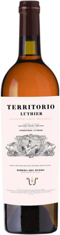 99,95 € Envio grátis | Vinho Rosé Territorio Luthier Clarete Grande Reserva D.O. Ribera del Duero Castela e Leão Espanha Tempranillo, Albillo 75 cl