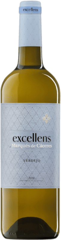 8,95 € Envoi gratuit | Vin blanc Marqués de Cáceres Excellens D.O. Rueda Castille et Leon Espagne Verdejo Bouteille 70 cl
