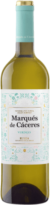 15,95 € 免费送货 | 白酒 Marqués de Cáceres D.O. Rueda 卡斯蒂利亚莱昂 西班牙 Verdejo 瓶子 Magnum 1,5 L