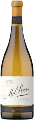10,95 € Envio grátis | Vinho branco Terriña Mil Ríos Sobre Lías D.O. Valdeorras Galiza Espanha Godello Garrafa 75 cl
