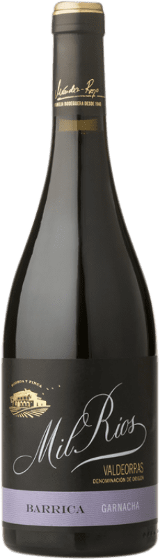 19,95 € 免费送货 | 红酒 Terriña Mil Ríos Barrica D.O. Valdeorras 加利西亚 西班牙 Grenache 瓶子 75 cl