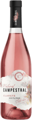 11,95 € Free Shipping | Rosé wine Campestral Claret I.G.P. Vino de la Tierra de Cádiz Andalusia Spain Palomino Fino Bottle 75 cl