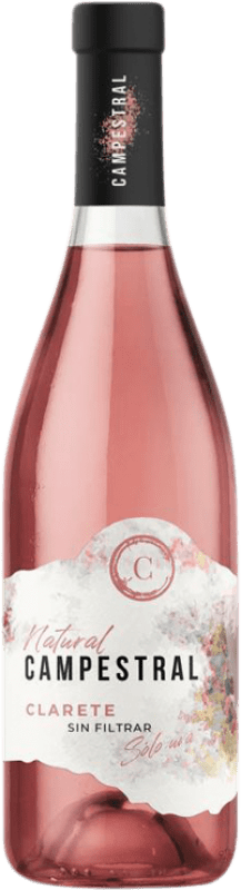 13,95 € Kostenloser Versand | Rosé-Wein Campestral Claret I.G.P. Vino de la Tierra de Cádiz Andalusien Spanien Palomino Fino Flasche 75 cl